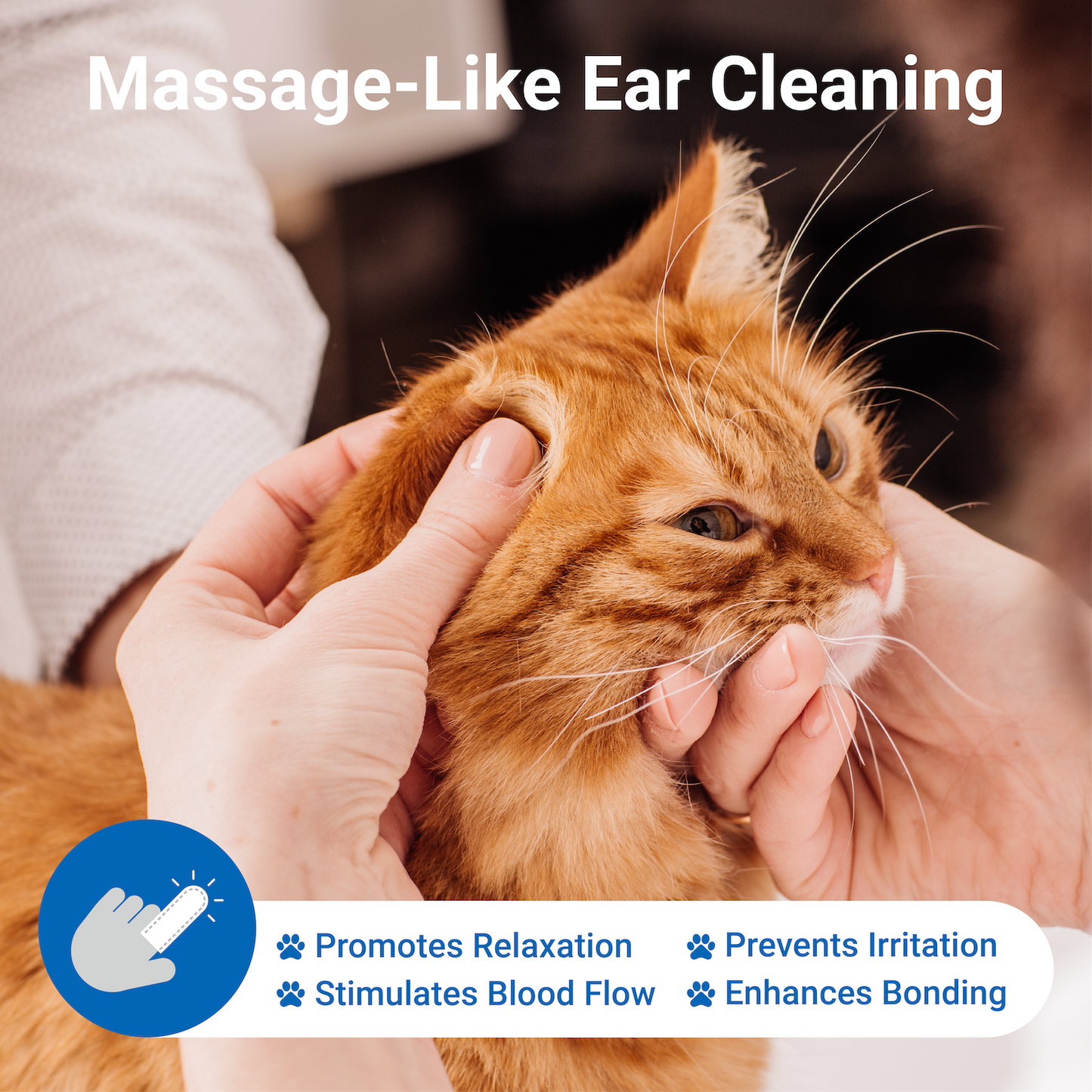 HugWith Pet Ear Care Finger Wipes