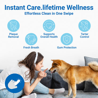 HugWith Pet Dental Care Finger Wipes