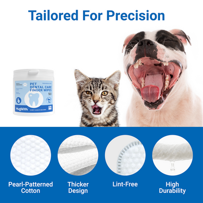 HugWith Pet Dental Care Finger Wipes