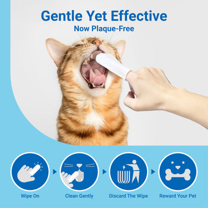 HugWith Pet Dental Care Finger Wipes